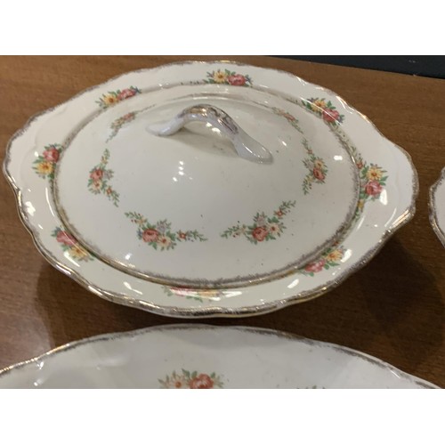 30 - PART CREAMPETAL SERVICE TO INCLUDE TUREEN 11 PIECES