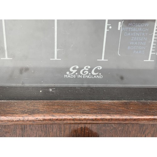 32 - G.E.C ANTIQUE VALVE RADIO