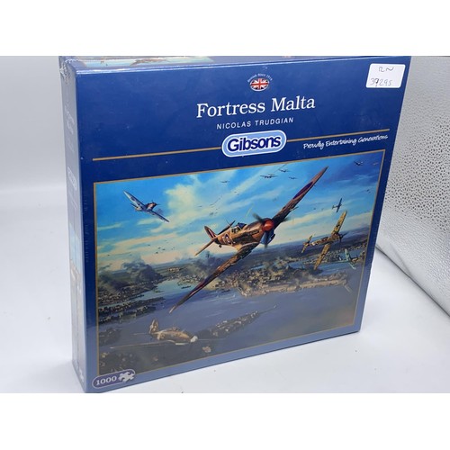 133 - FORTRESS MALTA 1000 PIECE PUZZLE NEW