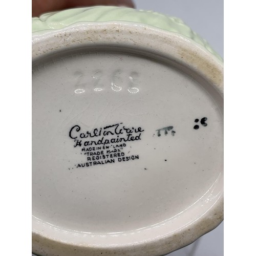 57 - A CARLTONWARE JUG 5in