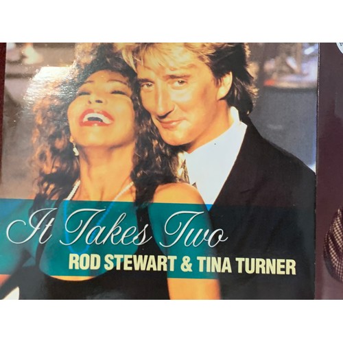 310 - 4 ORIGINAL ROD STEWART VINYLS