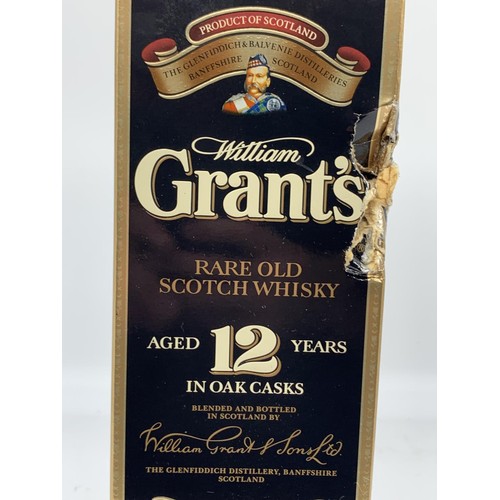 192 - GRANTS 12 YEARS AGED CASK WHISKEY