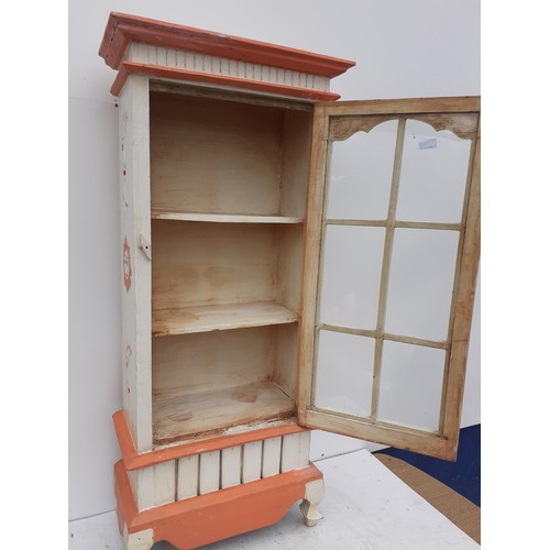 293 - A SUN, MOON & STARS DISPLAY CABINET 22x51x10in