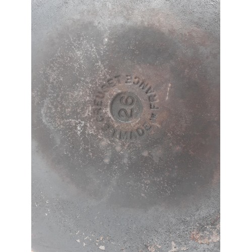 471 - A LE CRUSET CAST IRON PAN