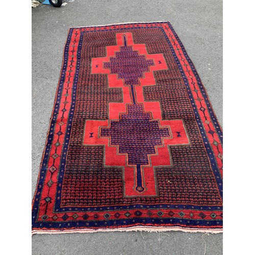 770 - HIGH QUALITY AFGAN RUG MEASURES 274 x 153