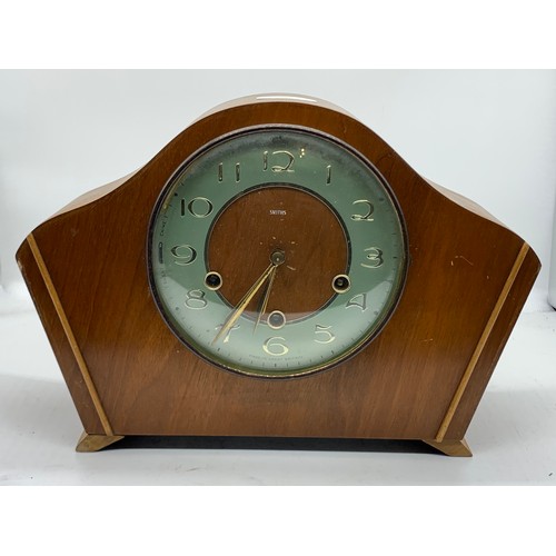 777 - A SMITHS MANTLE CLOCK