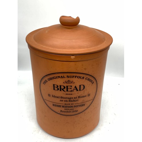 789 - A TERRACOTTA  BREAD BIN 13