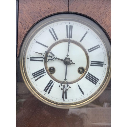 807 - VIENNA WALL CLOCK 40x17in