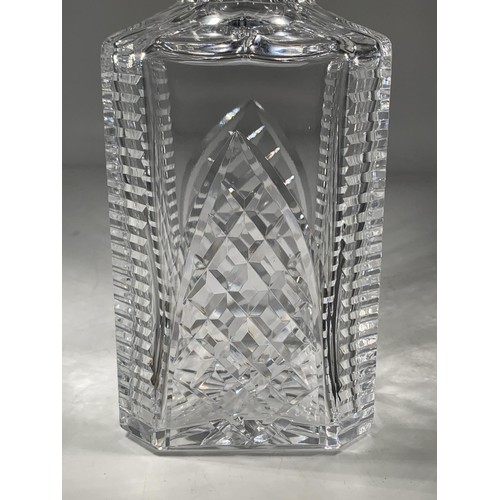 707 - A KILLARNEY CRYSTAL WHISKEY DECANTER 9in Tall