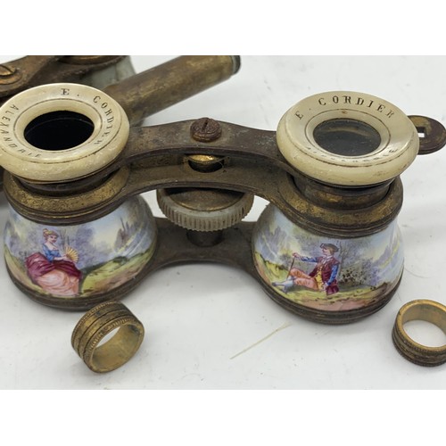 734 - 4 PAIR OF OPERA GLASSES