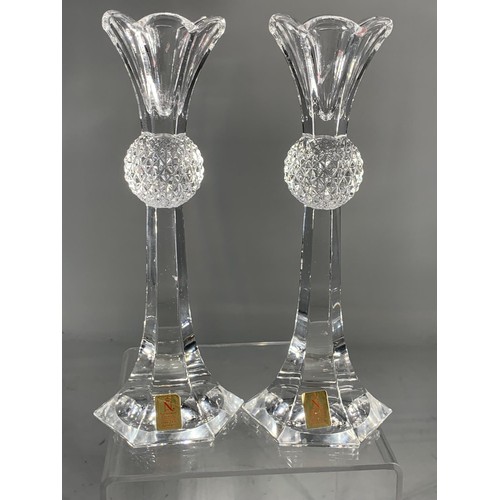 25 - NATCHTMANN THISTLE CANDLESTICKS 7IN