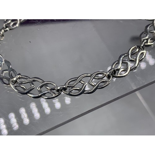 630A - SILVER CELTIC STYLE BRACELET