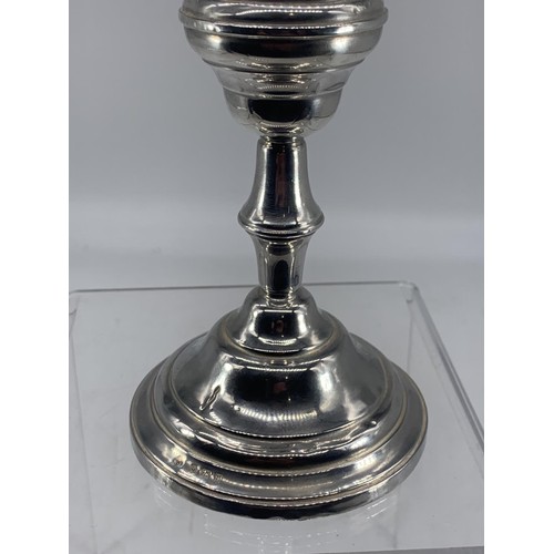 650A - 1915 BIRMINGHAM SIVER CANDLESTICKS