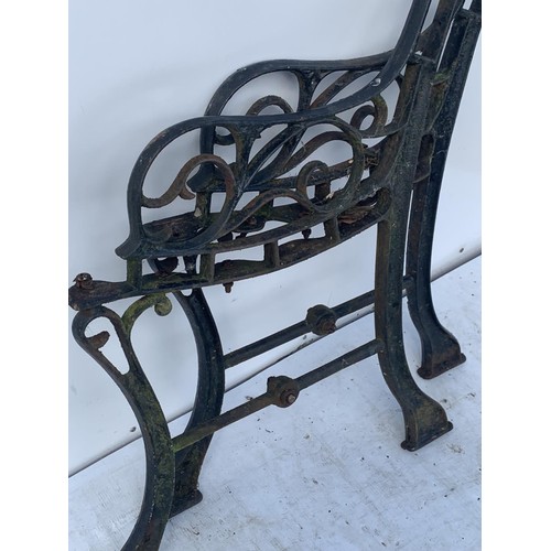 670A - CAST GARDEN BENCH ENDS