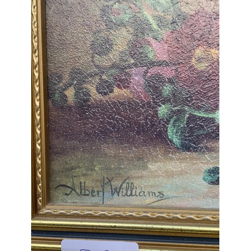 96 - A STILL LIFE BY ALBERT WILLIAMS 15X20