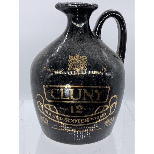 131 - CLUNY 12 YEARS BLENDED SCOTCH WHISKEY DECANTER