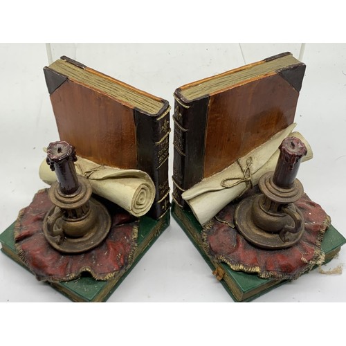 135 - 2 PAIR OF BOOKENDS