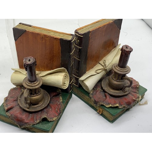 135 - 2 PAIR OF BOOKENDS