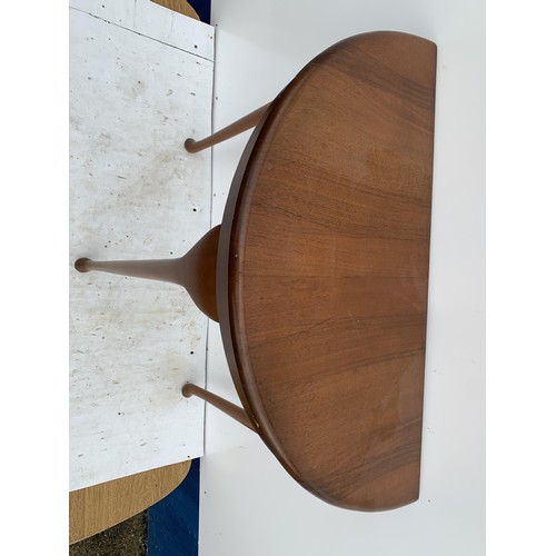 155 - VINTAGE HALF MOON HALL TABLE