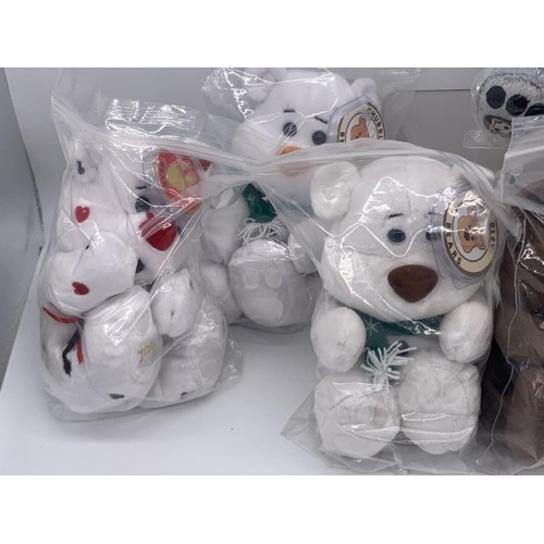 161 - 8 NEW TEDDY BEARS