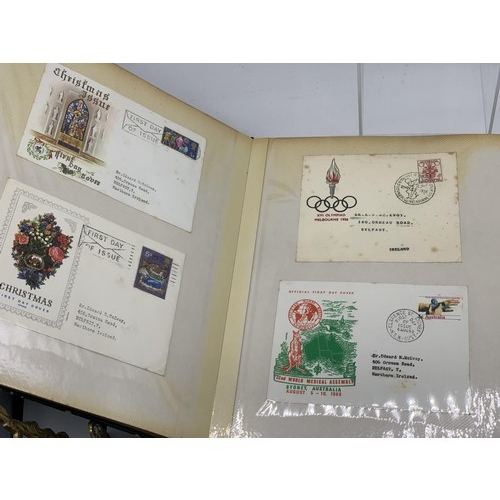 109 - AN ALBUMN OF 1ST1 DAY COVERS TO INCLUDE 25th ANNIVERSARY BATTLE OF BRITAIN ,1s FLIGHT CONCORDE 1969 ... 