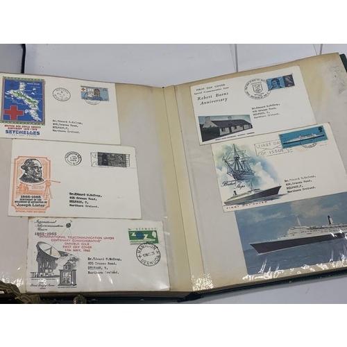 109 - AN ALBUMN OF 1ST1 DAY COVERS TO INCLUDE 25th ANNIVERSARY BATTLE OF BRITAIN ,1s FLIGHT CONCORDE 1969 ... 