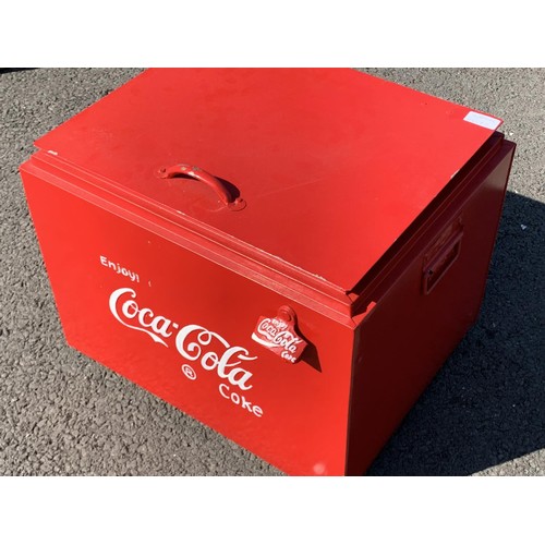 455 - A COCA COLA ICEBOX 18X13X14