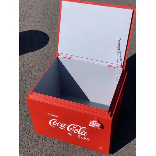 455 - A COCA COLA ICEBOX 18X13X14