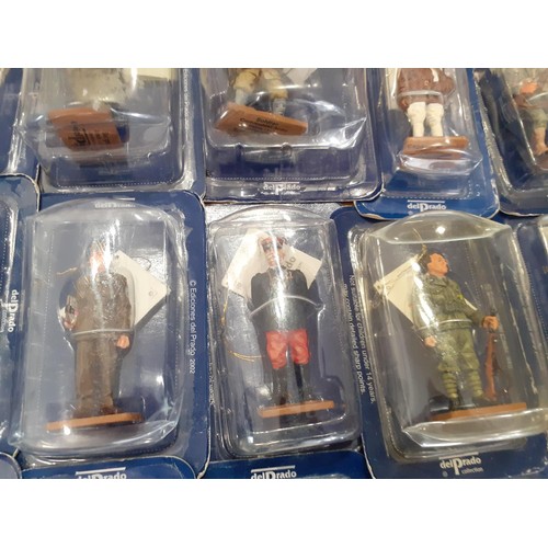 456 - 27 DEL PRADO MEN AT WAR SOLDIERS BOXED