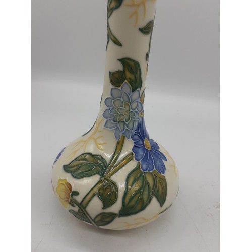 466 - HAND PAINTED BUD VASE BY TUPTON 8