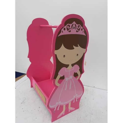 527 - PRINCESS CLOTHES RAIL