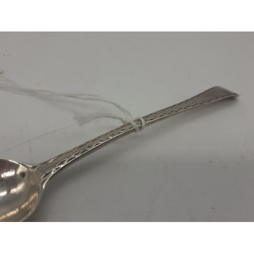 671 - SOLID SILVER TEASPOON