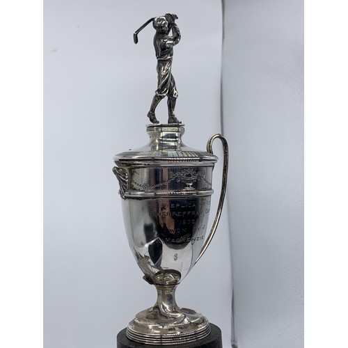 698 - A 1930 BIRMINGHAM SILVER CUP  REPLICA OF INNEPERFARRY CUP 169.9grms