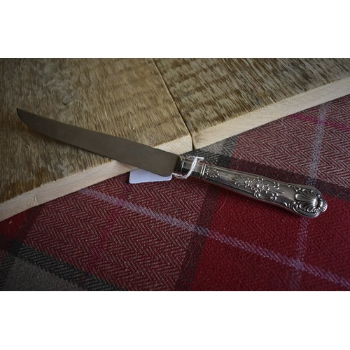 674 - SILVER HANDLED KNIFE