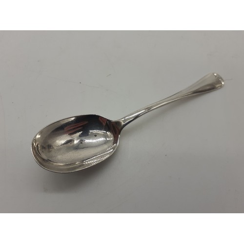 680 - A CASED SET OFLONDON  SILVER  COFFEE BEAN SPOONS 34.2grms