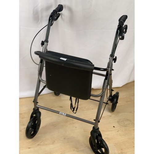 1 - A NEW ZIMMER FRAME WITH SEAT