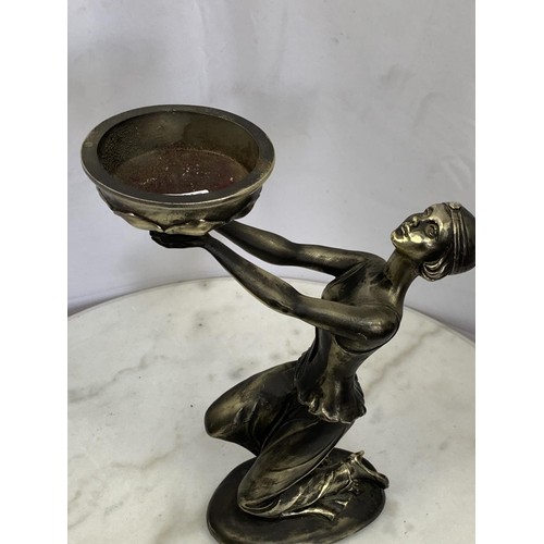 34 - A DANCING FIGURE CANDLE HOLDER 13