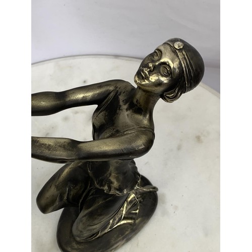 34 - A DANCING FIGURE CANDLE HOLDER 13