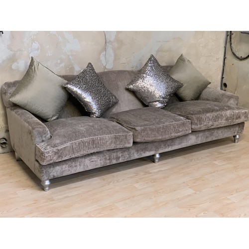 109 - A LARGE 4 SEATER SETTEE