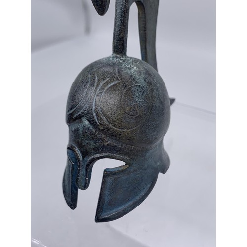 120 - BRONZE SPARTAN HELMET 4.5