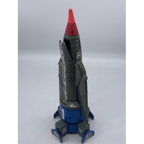 207 - VINTAGE THUNDER BIRDS ROCKET WITH SOUNDS IN P.W.O