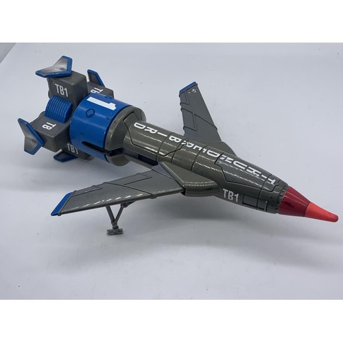 207 - VINTAGE THUNDER BIRDS ROCKET WITH SOUNDS IN P.W.O