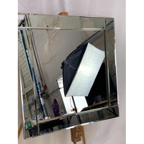 224 - HIGH QUALITY MODERN MIRROR 27 1/2