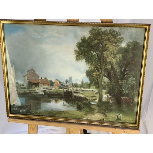 233 - 2 OF 20X15 GILT FRAME CONSTABLE PRINTS