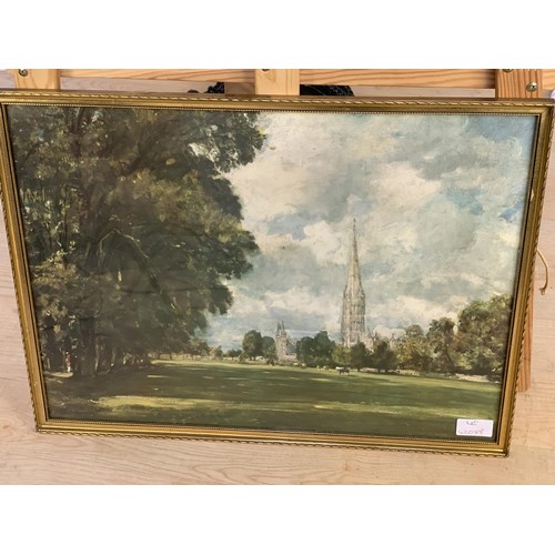 233 - 2 OF 20X15 GILT FRAME CONSTABLE PRINTS