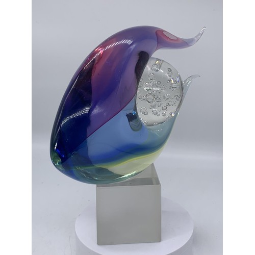 451 - AN ARS MURANO ELIO ROFFONLINI & ROBERTO CAMMOZZO ITALIAN DESIGNER STUDIO GLASS STATEMENT PIECE 11