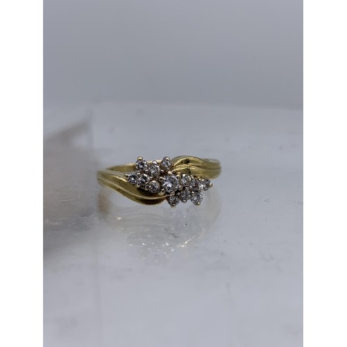 432 - 18ct QUALITY DIAMOND RING