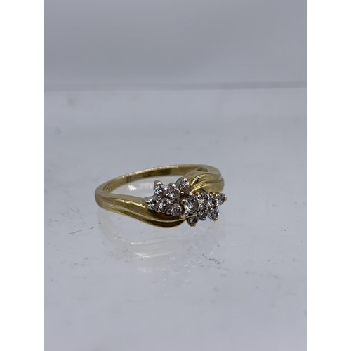 432 - 18ct QUALITY DIAMOND RING