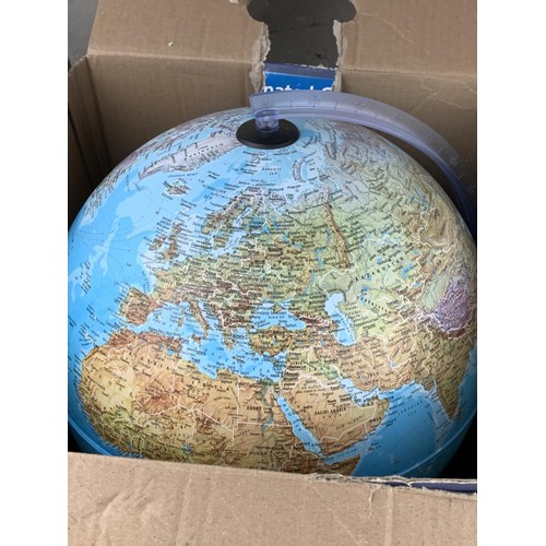 4 - AN ILLUMINATED GLOBE