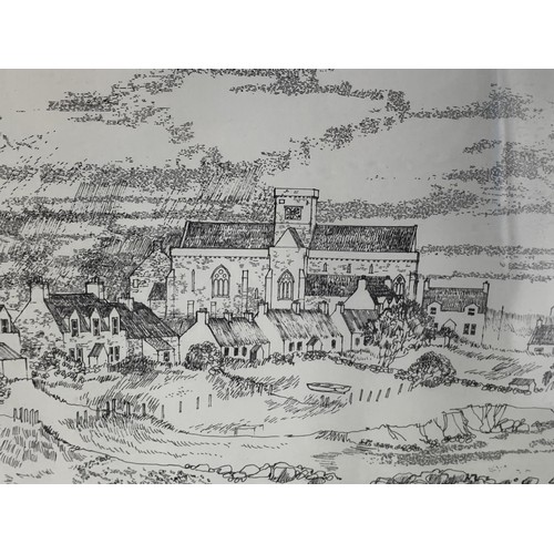 75 - IONA VILLAGE ETCHING